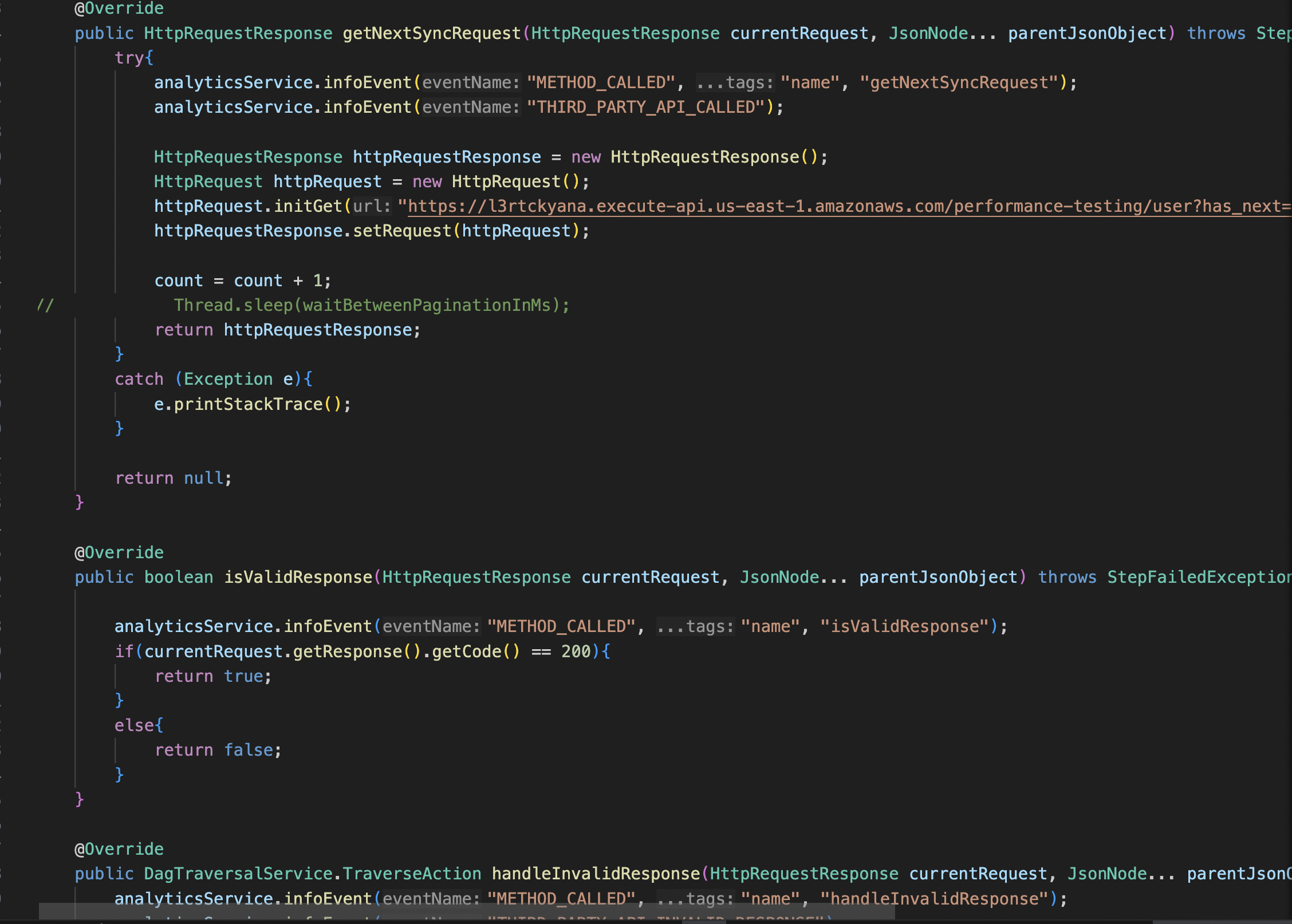 Steps Methods Overridden 3